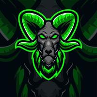 geit masscot logo esport vector