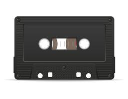 audiocassette vectorillustratie vector