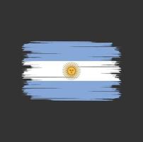 Argentijnse vlagborstel vector