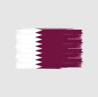 qatar vlag borstel vector