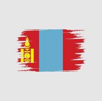 vlagborstel van Mongolië vector