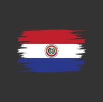 vlagborstel van paraguay vector