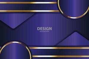 gouden banner abstract vector achtergrondbord voor tekst en berichtontwerp modern. vector illustratie