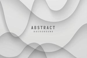 banner abstracte geometrische witte en grijze kleur achtergrond vectorillustratie. vector