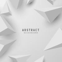 banner abstracte geometrische witte en grijze kleur achtergrond vectorillustratie. vector