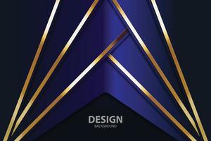 gouden banner abstract vector achtergrondbord voor tekst en berichtontwerp modern. vector illustratie