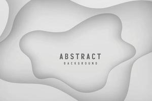 banner abstracte geometrische witte en grijze kleur achtergrond vectorillustratie. vector