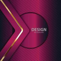 gouden banner abstract vector achtergrondbord voor tekst en berichtontwerp modern. vector illustratie