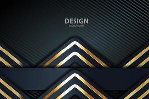 gouden banner abstract vector achtergrondbord voor tekst en berichtontwerp modern. vector illustratie