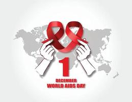 wereld Aids Dag vector