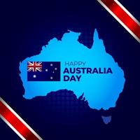 australië dag banner vector achtergrond illustratie, viering van 26 januari australische vakantie natie