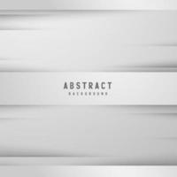 banner abstracte geometrische witte en grijze kleur achtergrond vectorillustratie. vector