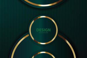 gouden banner abstract vector achtergrondbord voor tekst en berichtontwerp modern. vector illustratie