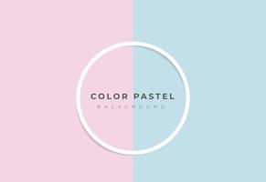 blauwe en roze kleur pastel achtergrond. vectorillustratie vector