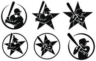 ontwerpsjabloon voor cricket sport vector logo