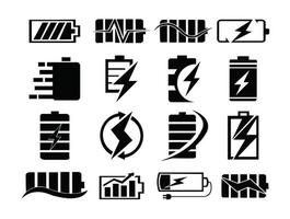 vector batterij bijna leeg - power batterij illustratie, elektriciteitssymbool - energieteken