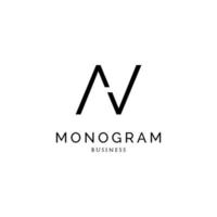 beginletter av monogram logo ontwerp inspiratie vector