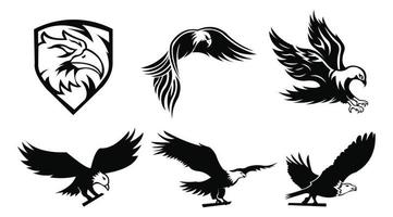 adelaar vogel logo vector sjabloon. bedrijfslogo concept