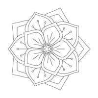 mandala kleurboek kdp interieur vector