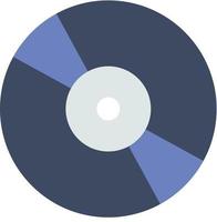 compact disc plat pictogram vector