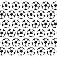 voetbal ornament patroon vector ontwerp zwart en wit