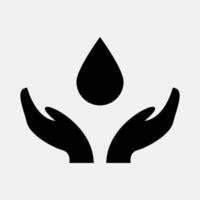 duurzaam leven pictogram symbool vector