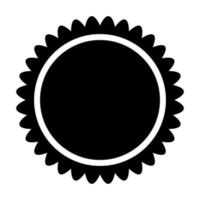 zon zwarte kleur pictogram. vector