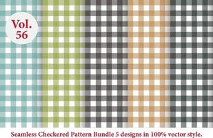 geruit patroon vector, tartan patroon, tartan stof textuur in retro stijl, gekleurd vector