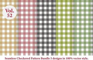 geruit patroon vector, tartan patroon, tartan stof textuur in retro stijl, gekleurd vector