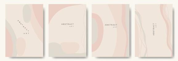 moderne abstracte backgrounds.minimal trendy stijl. verschillende vormen opzetten ontwerpsjablonen goed voor achtergrondkaart groet behang brochure flyer uitnodiging en andere. vector illustratie