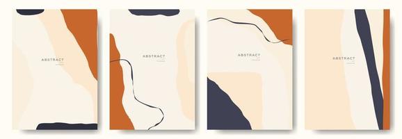 moderne abstracte backgrounds.minimal trendy stijl. verschillende vormen opzetten ontwerpsjablonen goed voor achtergrondkaart groet behang brochure flyer uitnodiging en andere. vector illustratie