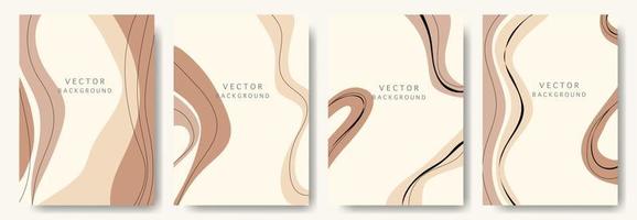 moderne abstracte backgrounds.minimal trendy stijl. verschillende vormen opzetten ontwerpsjablonen goed voor achtergrondkaart groet behang brochure flyer uitnodiging en andere. vector illustratie