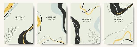 moderne abstracte backgrounds.minimal trendy stijl. verschillende vormen opzetten ontwerpsjablonen goed voor achtergrondkaart groet behang brochure flyer uitnodiging en andere. vector illustratie