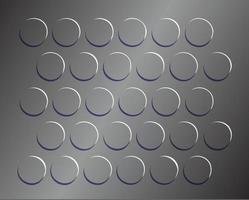achtergrond de ronde patroontextuur op de rubberen matten vector