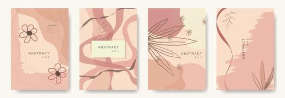 moderne abstracte vector backgrounds.minimal trendy stijl. verschillende vormen opzetten ontwerpsjablonen goed voor achtergrondkaart groet behang brochure flyer uitnodiging en andere. vector illustratie