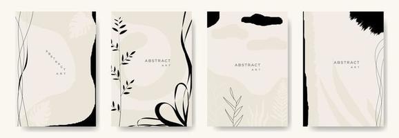 moderne abstracte vector backgrounds.minimal trendy stijl. verschillende vormen opzetten ontwerpsjablonen goed voor achtergrondkaart groet behang brochure flyer uitnodiging en andere. vector illustratie