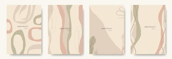 moderne abstracte vector backgrounds.minimal trendy stijl. verschillende vormen opzetten ontwerpsjablonen goed voor achtergrondkaart groet behang brochure flyer uitnodiging en andere. vector illustratie