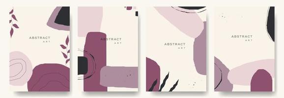 moderne abstracte vector backgrounds.minimal trendy stijl. verschillende vormen opzetten ontwerpsjablonen goed voor achtergrondkaart groet behang brochure flyer uitnodiging en andere. vector illustratie