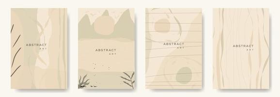moderne abstracte vector backgrounds.minimal trendy stijl. verschillende vormen opzetten ontwerpsjablonen goed voor achtergrondkaart groet behang brochure flyer uitnodiging en andere. vector illustratie