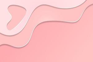 abstracte roze papier gesneden achtergrond vector