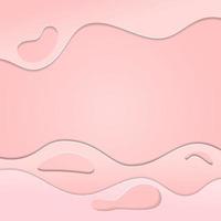 abstracte roze papier gesneden achtergrond vector