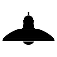 retro huishoudlamp en vloerlamp vector