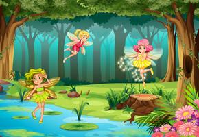 Fairies vector