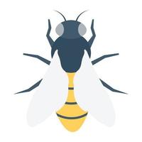 trendy bijenconcepten vector