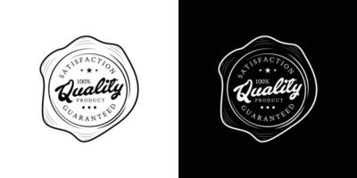 premium kwaliteit authentiek label ontwerpconcept vector