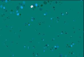 lichtblauw, groen vectorpatroon met gebogen linten. vector