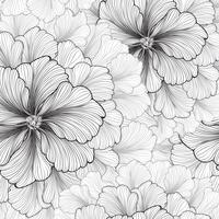 Florale achtergrond. Bloem patroon. Bloei naadloze textuur vector