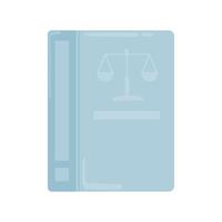 juridisch boek icoon vector