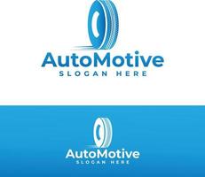 auto-logo voor autoshop vector