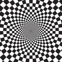 dynamische circulaire patroon psychedelische abstracte achtergrond. optische illusie van beweging. gebruik voor kaarten, uitnodigingen, achtergronden, opvulpatronen, webpagina-elementen en etc. vector